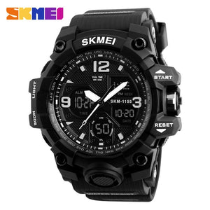 SKMEI New Fashion men sports watches led in Sports Watches quartz wristwatches  Digital Clock Man Military Waterproof Watch 1155