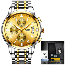 Load image into Gallery viewer, Mens Watches Waterproof Quartz Business Watch LIGE Top Brand Luxury Men Casual Sport Watch Male Relogio Masculino relojes hombre