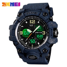 Load image into Gallery viewer, SKMEI New Fashion men sports watches led in Sports Watches quartz wristwatches  Digital Clock Man Military Waterproof Watch 1155