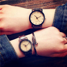 Load image into Gallery viewer, BGG Brand couple watch Fashion Stainless Steel Diamond-shaped Surface Women Quartz Watch Lover&#39;s Creative Wristwatch Relogio