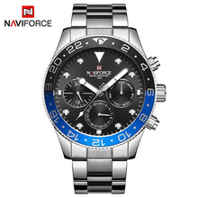 Load image into Gallery viewer, NAVIFORCE Top Luxury Brand Men Sports Watches Men&#39;s Quartz 24 Hours Date Clock Man Fashion Casual Gold Waterproof Wirst Watch