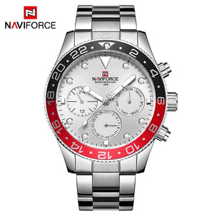 NAVIFORCE Top Luxury Brand Men Sports Watches Men's Quartz 24 Hours Date Clock Man Fashion Casual Gold Waterproof Wirst Watch