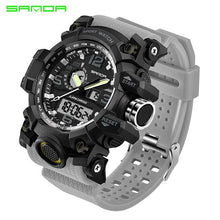 Load image into Gallery viewer, G Style SANDA Sports Men&#39;s Watches Top Brand Luxury Military Shock Resist LED Digital Watches Male Clock Relogio Masculino 2018